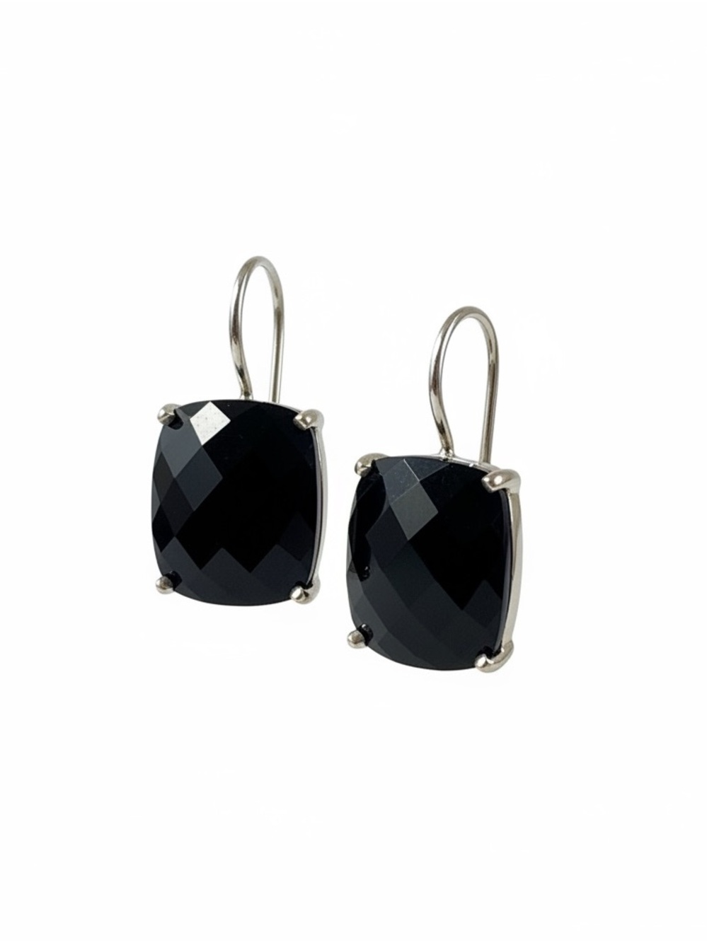 Thomas Sabo Black Onyx Glam and Soul Drop Earrings 925 Sterling Silver